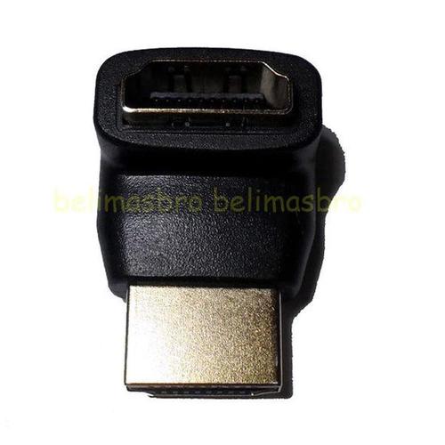 Foto Produk HDMI Siku 270 Derajat / Degree Male to Female Gender F Berkualitas dari Nandi Sakha
