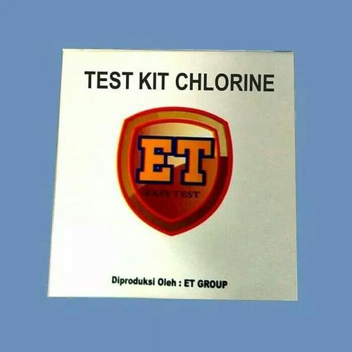 Foto Produk Test Kit Chlorine - Tes Uji Cepat Klorin - Testkit / Teskit Mutu ET dari Sooper Shop