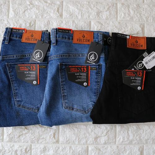 Jual celana panjang jeans volcom - Kota 