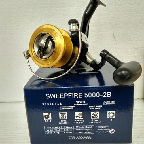daiwa sweepfire 5000 2b