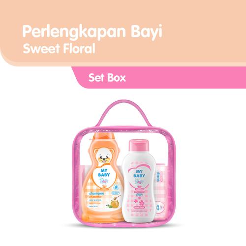 Foto Produk My Baby Set Perlengkapan Bayi - Sweet Floral Pink dari Tempo Store Official