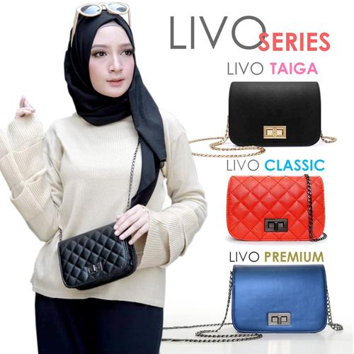 Foto Produk TAS LIVO SLING BAG FASHION WANITA IMPORT BATAM CLUTCH MINI MURAH dari handbagku