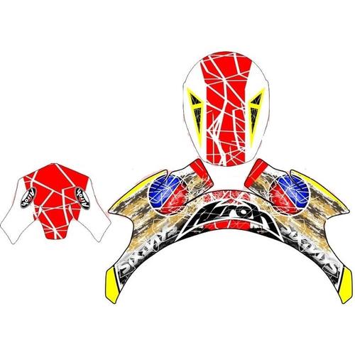Helm Standar JPX Cross Custom Desain 