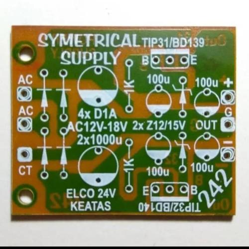 Jual PCB POWER SUPPLY SIMETRIS POWER SUPPLY CT - Kota Madiun - Gangsar