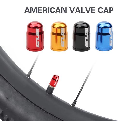Foto Produk Tutup pentil ban sepeda GUB - American valve cap - Biru dari Uwo Sports