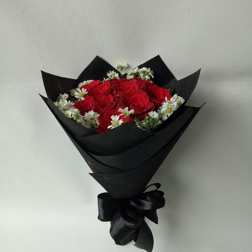 Foto Produk Buket bunga mawar asli bucket wisuda hadiah ulang tahun dari Freshcut Flower