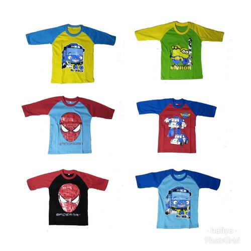 Foto Produk kaos reglan anak laki dari hafiya kids shop 2