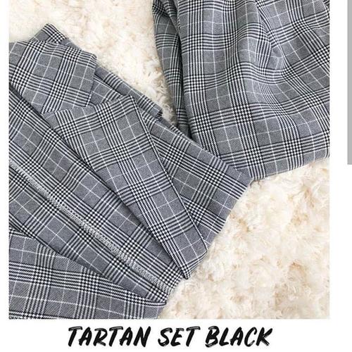 zara tartan blazer