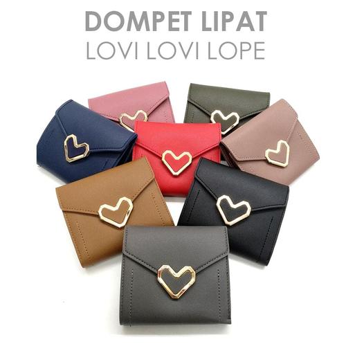 Foto Produk DOMPET LIPAT LOVI LOVI LOPE 005 FASHION WANITA IMPORT BATAM MURAH dari handbagku