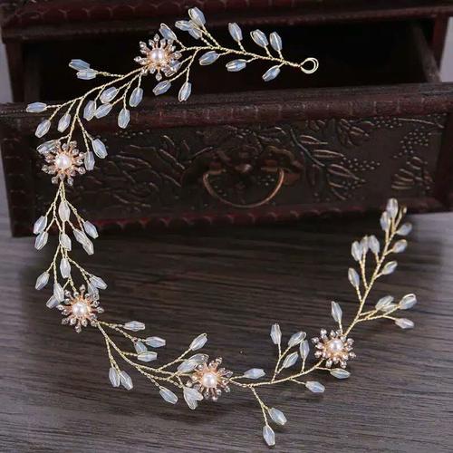 Foto Produk Hair piece hiasan rambut aksesoris pesta pengantin HPC0223 dari bumer shop
