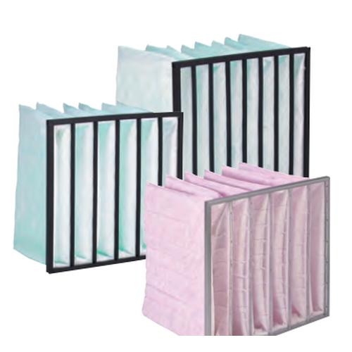 Jual MEDIUM FILTER AHU 24X24X21'' (594X594X530mm) (8P) Synthetics F9 ...