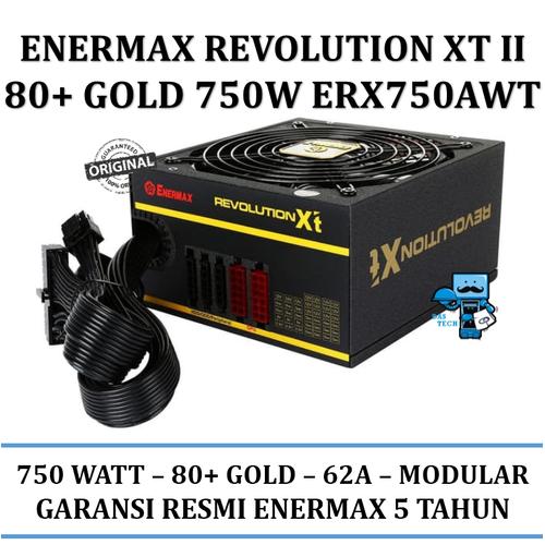 ENERMAX　REVOLUTION Xt 750w 電源　PCパーツ Enermax Revolution Xt II 750W PSU Review Layout, design and