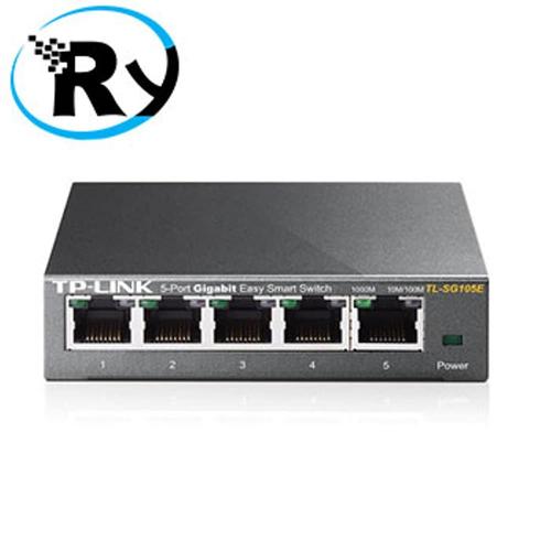 Foto Produk TP-Link TL-SG105E 5 Port Gigabit Easy Smart Switch dari Megarystore