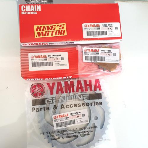 Gambar GEAR, GIR, SET / GEARSET MX KING, MX 150 (2PV) ASLI YAMAHA dari King'S Motor Kota Bekasi Tokopedia