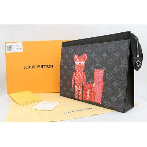 Jual CLUTCH LV X SUPREME MONOGRAM ECLIPSE POCHETTE VOYAGE MM MIRROR! RARE -  Jakarta Utara - SUPERHEROESORIGINAL | Tokopedia