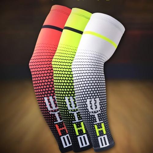 Foto Produk Manset sepeda satu pasang - Manset tangan - Arm sleeve - Putih, M dari Uwo Sports