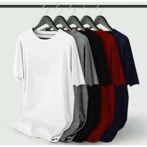 Foto Produk KAOS POLOS - KAOS OBLONG -KAOS POLOSAN COTTON 30S PUTIH - KAOSPOLOS PUTIH, S dari ilfe sport