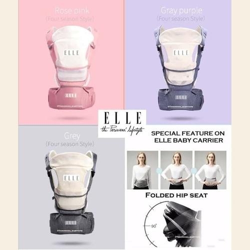 Foto Produk Gendongan Elle GS01 9 in 1 Baby Carrier - PINK dari Mother_Baby