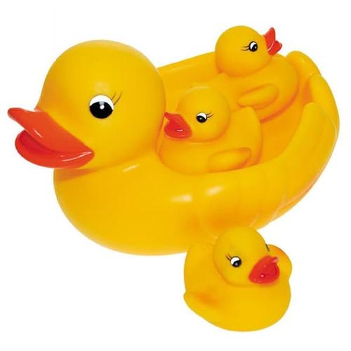 Foto Produk Mainan Bebek Karet Pencet Bunyi - Bebek Mandi Ukuran Sedang dari bobo baby shop