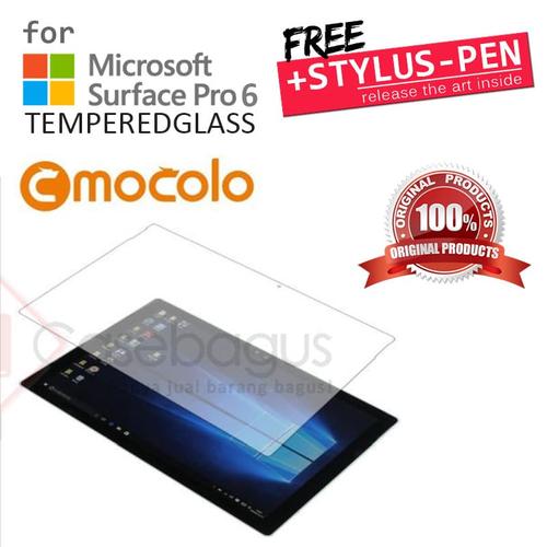 Foto Produk Microsoft Surface Pro 6 2018 - Mocolo Premium Tempered Glass - Clear dari Casebagus