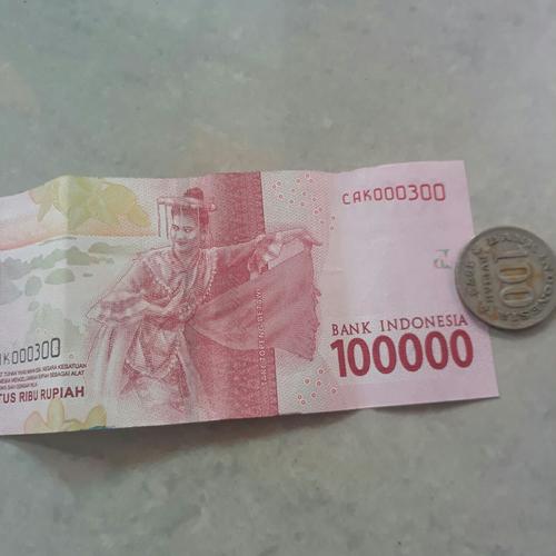 Jual Uang 100rb Seri Unik Kab Purworejo Azad Tokopedia