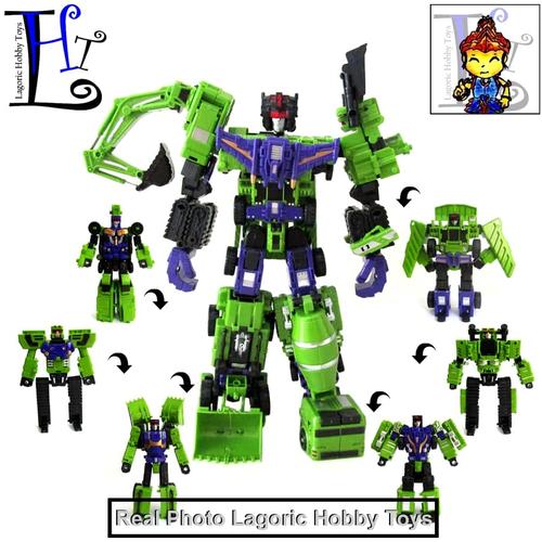 Gambar Transformers Hercules TFC no Devastator Combiner OS Set 6in1 KO V2 dari Lagoric Hobby Toys undefined Tokopedia