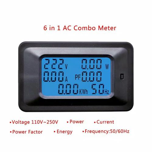 Foto Produk Digital KWH Meter Watt Meter Ampere Volt Frequensi dari Zerisha Electro