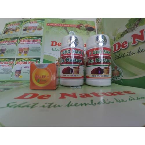 Foto Produk Paket Ampuh Sipilis / Kencing Nanah - Salep Plus De Nature dari Pusat De Nature Herbal