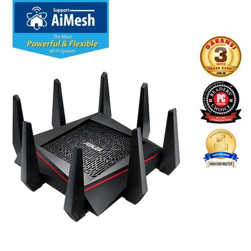 Foto Produk Asus RT-AC5300 Wireless AC 5300 Mbps Tri Band Gigabit Router dari dunia storage
