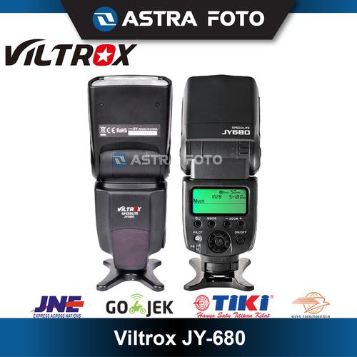 Foto Produk VILTROX JY-680A / JY680 A SPEEDLITE FLASH DSLR MIRRORLESS CANON SONY dari Astra Foto