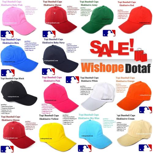 Topi Baseball Caps Eksklusive - Fuchsia 