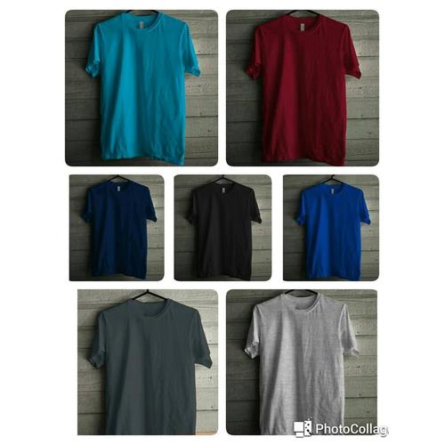 Foto Produk 3XL XXXL JUMBO BIG SIZE KAOS POLOS T-SHIRT COTTON COMBED 30s dari PRESIDEN KAOS MURAH