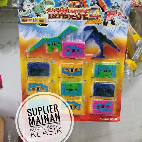 Foto Produk Mainan Robot Kaset 2 in 1 Klasik (Mainan Jadul) dari Suplier Mainan