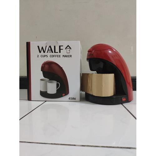 WALF 2 Cups Coffee Maker / Mesin Kopi 