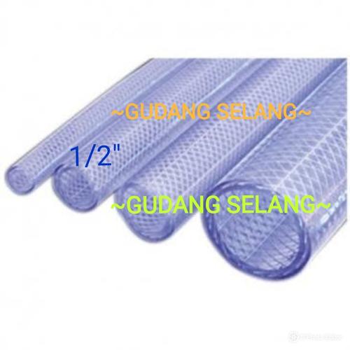 Foto Produk Selang Air uk 1/2"/Selang PVC Benang/Selang Plastik/Selang Taman dari Gudang Selang