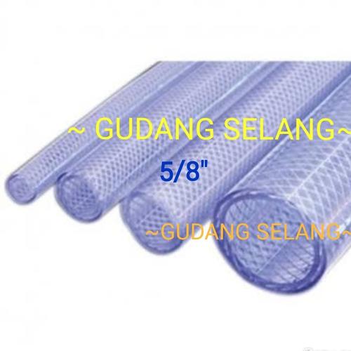 Foto Produk Selang Air uk 5/8"/Selang Kran Air/Ledeng/Selang Taman/Selang Benang dari Gudang Selang