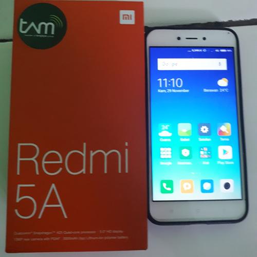 Jual Xiaomi Redmi 5a Mulus Putih Kab Subang Subang Jaya Tokopedia