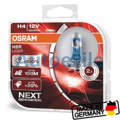Foto Produk Osram NBR Laser Next Generation H4 NBL Night Breaker Gen2 Lampu Mobil dari Autoexile