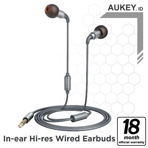 Foto Produk Aukey Headset Earbuds IN-EAR HI-RES Wired - 500286 dari AUKEY