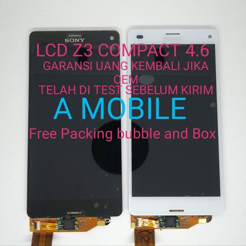 Foto Produk LCD Sony Xperia Z3 Compact Refurbish Z3 Mini Original - Hitam dari A Mobile