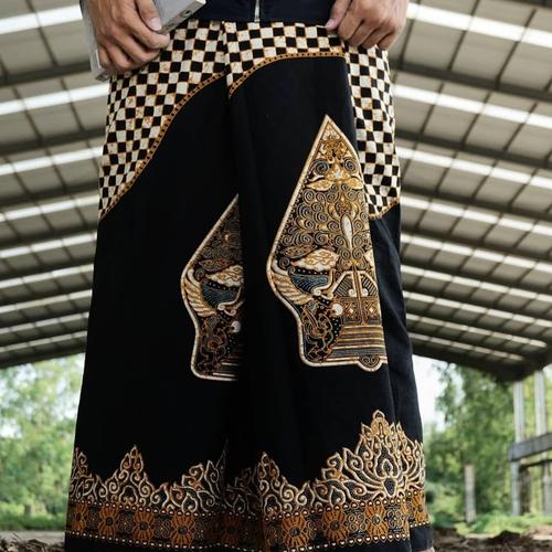 Foto Produk Sarung Batik Motif Gunungan Wayang Warna Kuning - Kuning dari Batik azka collection