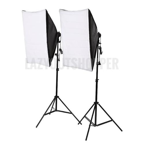 Foto Produk paket studio foto softbox dan light stand dari lazyoutshopper E Centre
