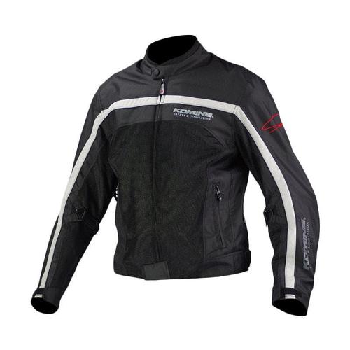 Foto Produk KOMINE JK-094 Riding Mesh CONRAT Jaket Touring Pria - Black - Size XL dari Helm Cargloss
