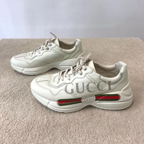 Jual Gucci Men Rhyton Sneakers in Ivory w/ Gucci Vintage Logo - Kota  Surabaya - Arena_lux | Tokopedia