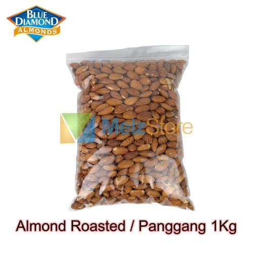 Foto Produk Kacang Almond Panggang Kupas Blue Diamond Roasted 1kg dari MelzCorp