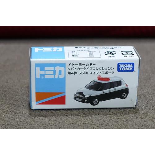 Miniauto Suzuki Swift Sport Rouge Tomica N°109 - Édition Spéciale - Occasion Bon État (Boîte Ouverte)