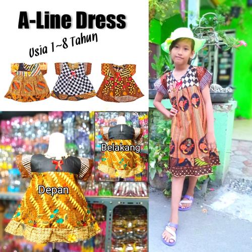 Foto Produk Dress Katun Anak - 1-2 tahun dari IDR 19