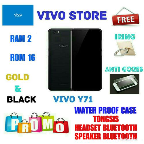 Foto Produk VIVO Y71 RAM 2/16 GARANSI RESMI VIVO INDONESIA 1TH - Hitam dari VIVO ST0RE