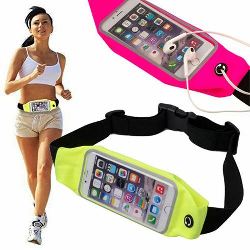 Foto Produk Tas Jogging HP Belt Waterproof pinggang olahraga anti air hujan waist dari ViralShop87