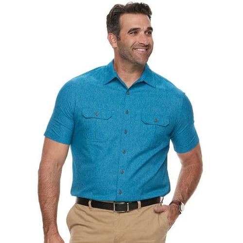 Jual Croft \u0026 Barrow Outdoor Shirt BLUE 